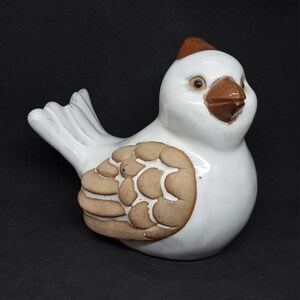 Vintage Keramik Vogel Figur | Hergestellt in Schweden |