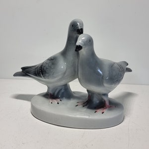 Vintage Carl Scheidig Gräfenthal porcelain figurine &quot;Birds&quot; | Made in Germany |
