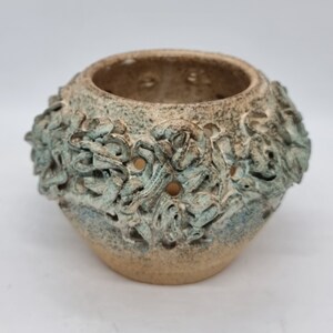 Vintage ceramic candle holder | Scandianvia pottery |