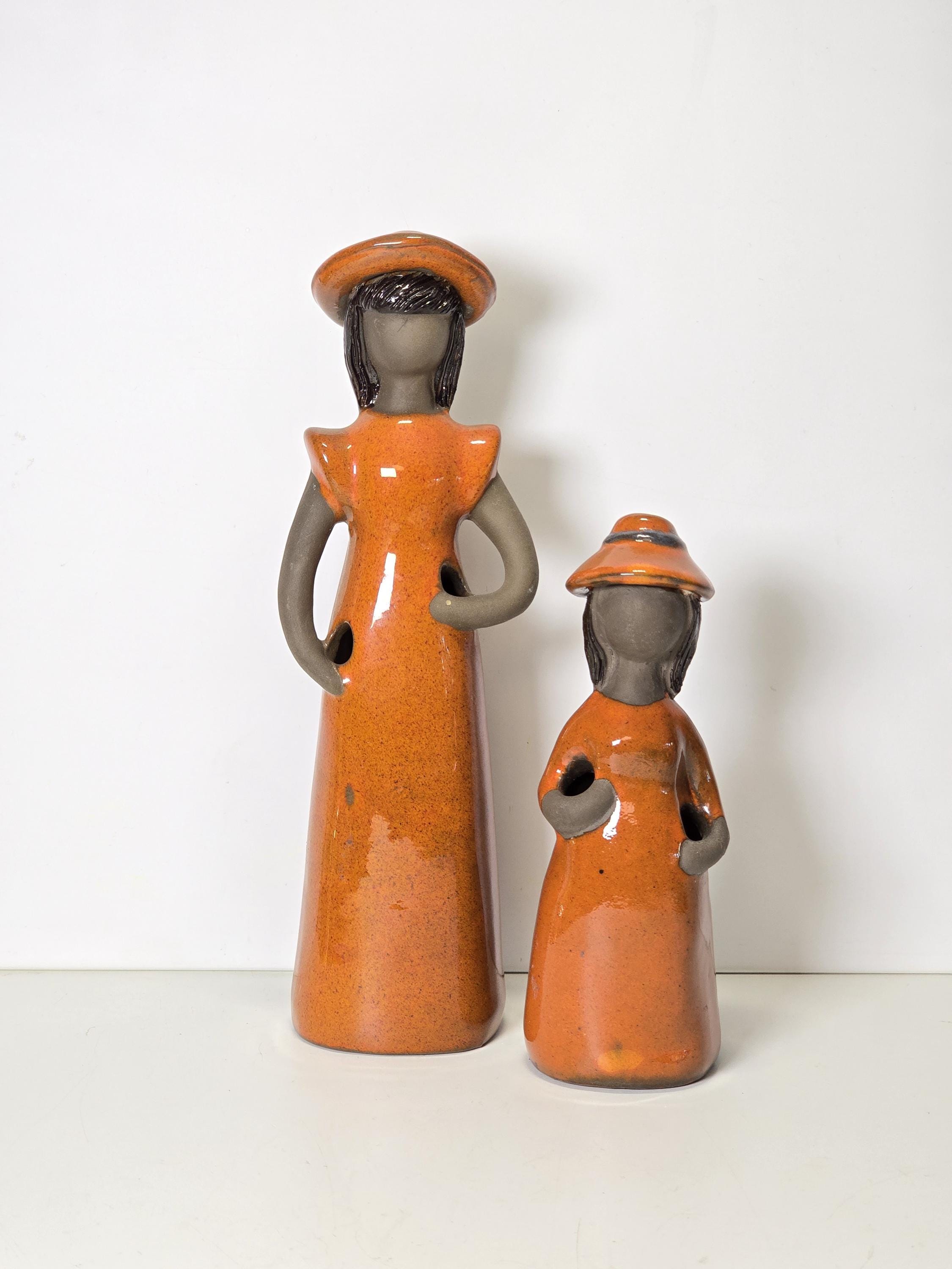 Jie gantofta SWEDEN製　陶器　人形　置物　オブジェ Jie gantofta SWEDEN製 陶器 人形 置物 オブジェ