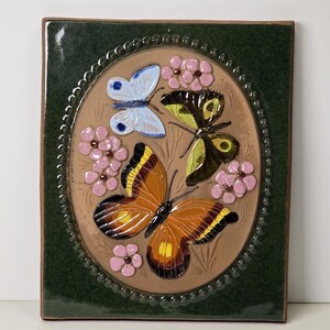 Vintage JIE GANTOFTA Ceramic Wall Plaque no. 775 | Designed by Aimo Nietosvuori |