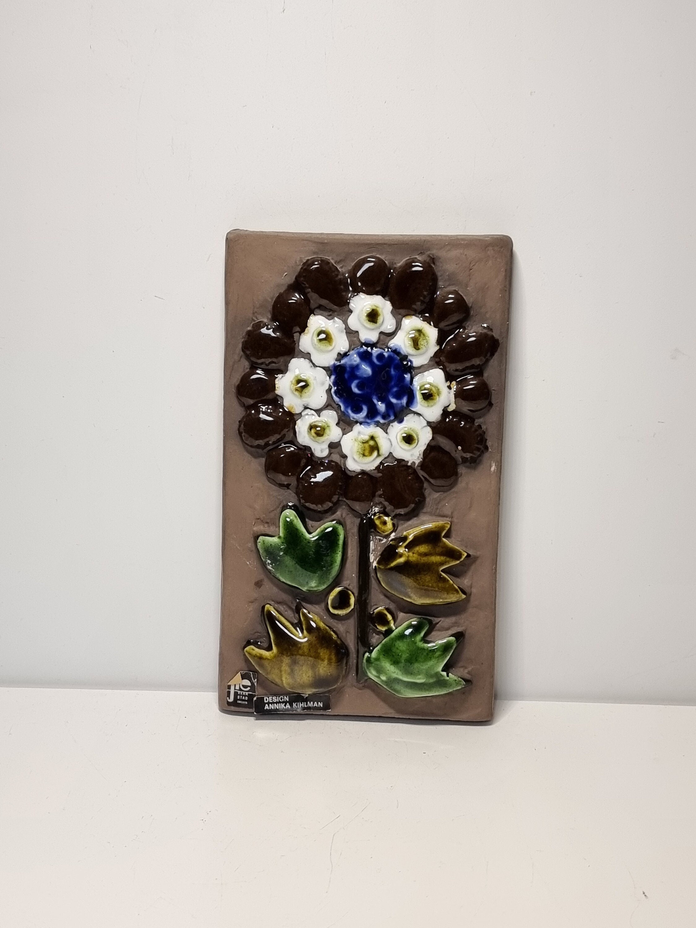 ヴィンテージ JIE GANTOFTA セラミック ウォール プラーク no. 793