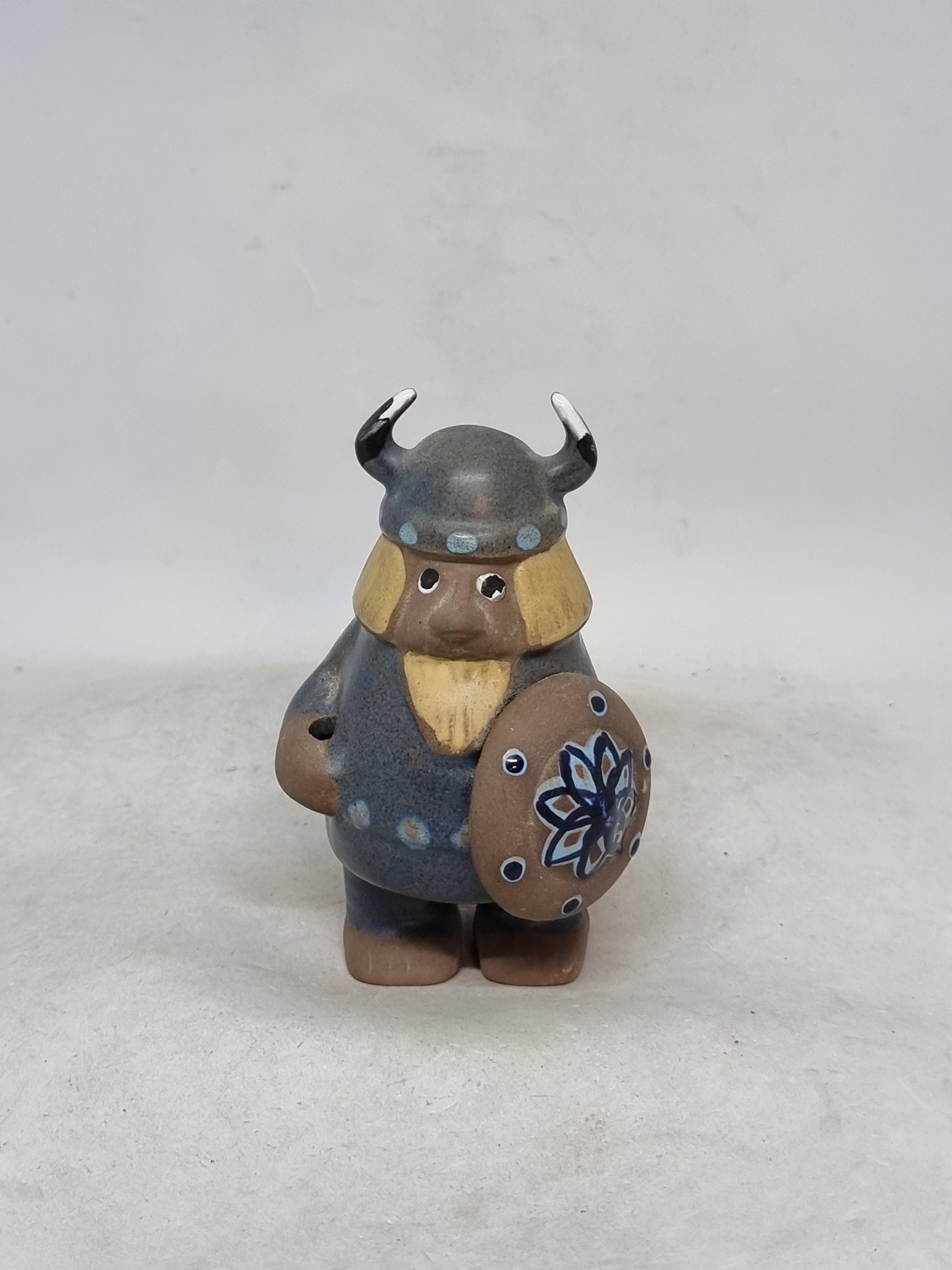 Vintage Ceramic Viking Figurine by Kurt Nilsson for Helsingborg