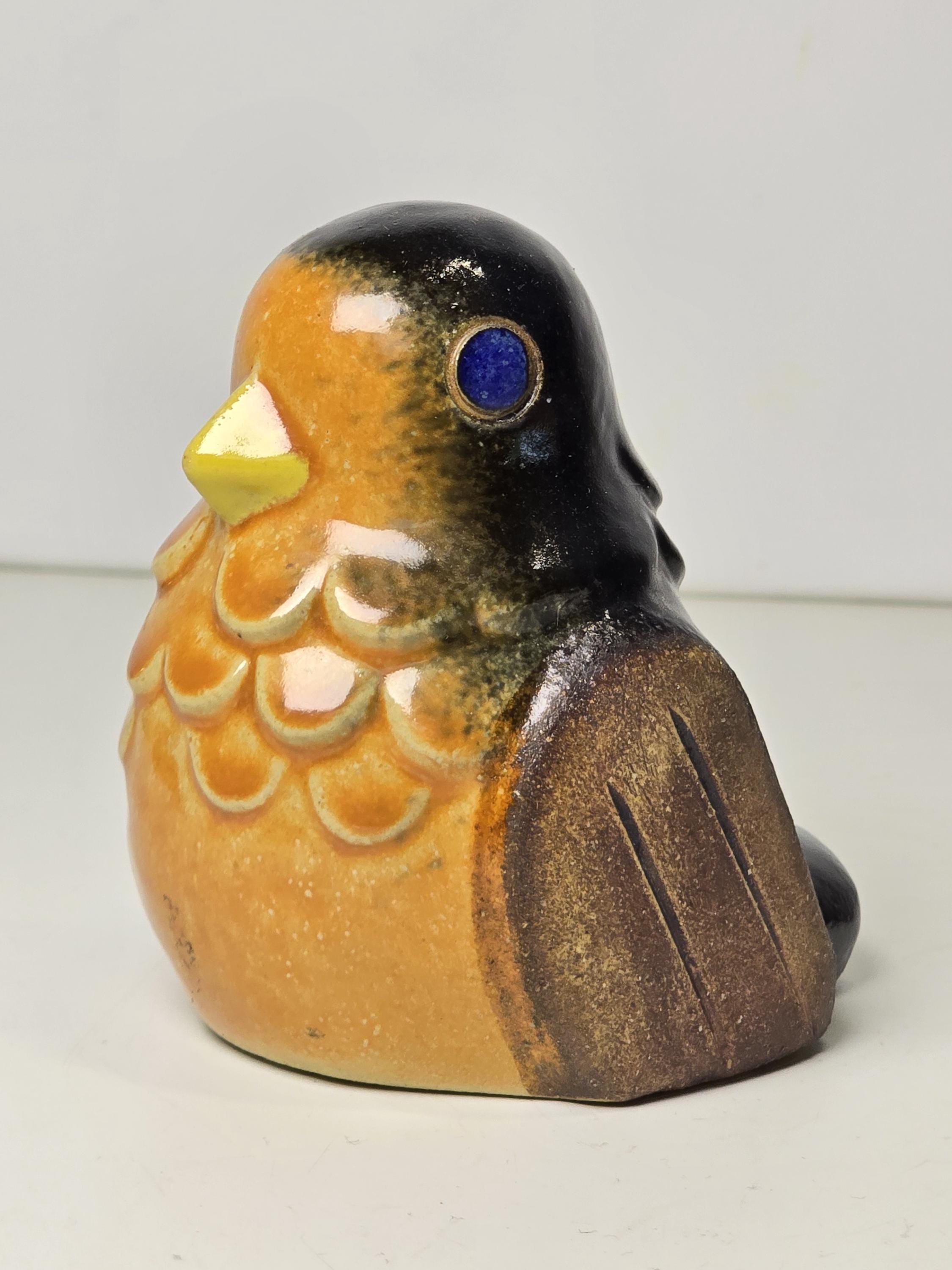 ヴィンテージ セラミック「鳥」の置物 | Willy Fischer によるデザイン