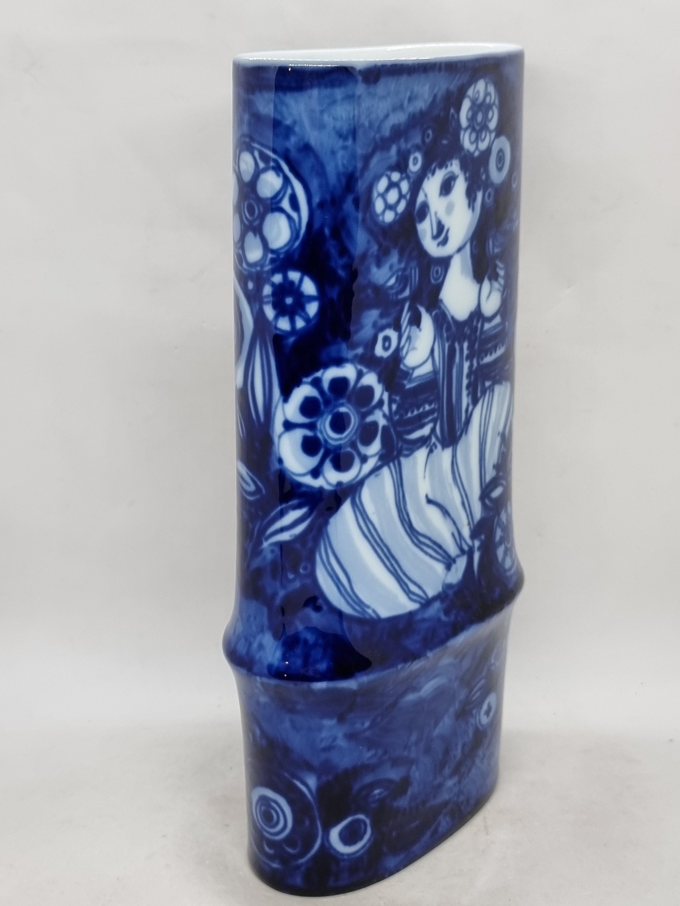 Cobalt Blue Bjorn Wiinblad Rosenthal Studio Line Vase | - Etsy