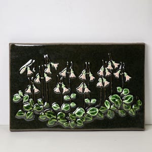 Vintage JIE GANTOFTA Ceramic Wall Plaque no. 834 | Designed by Aimo Nietosvuori |
