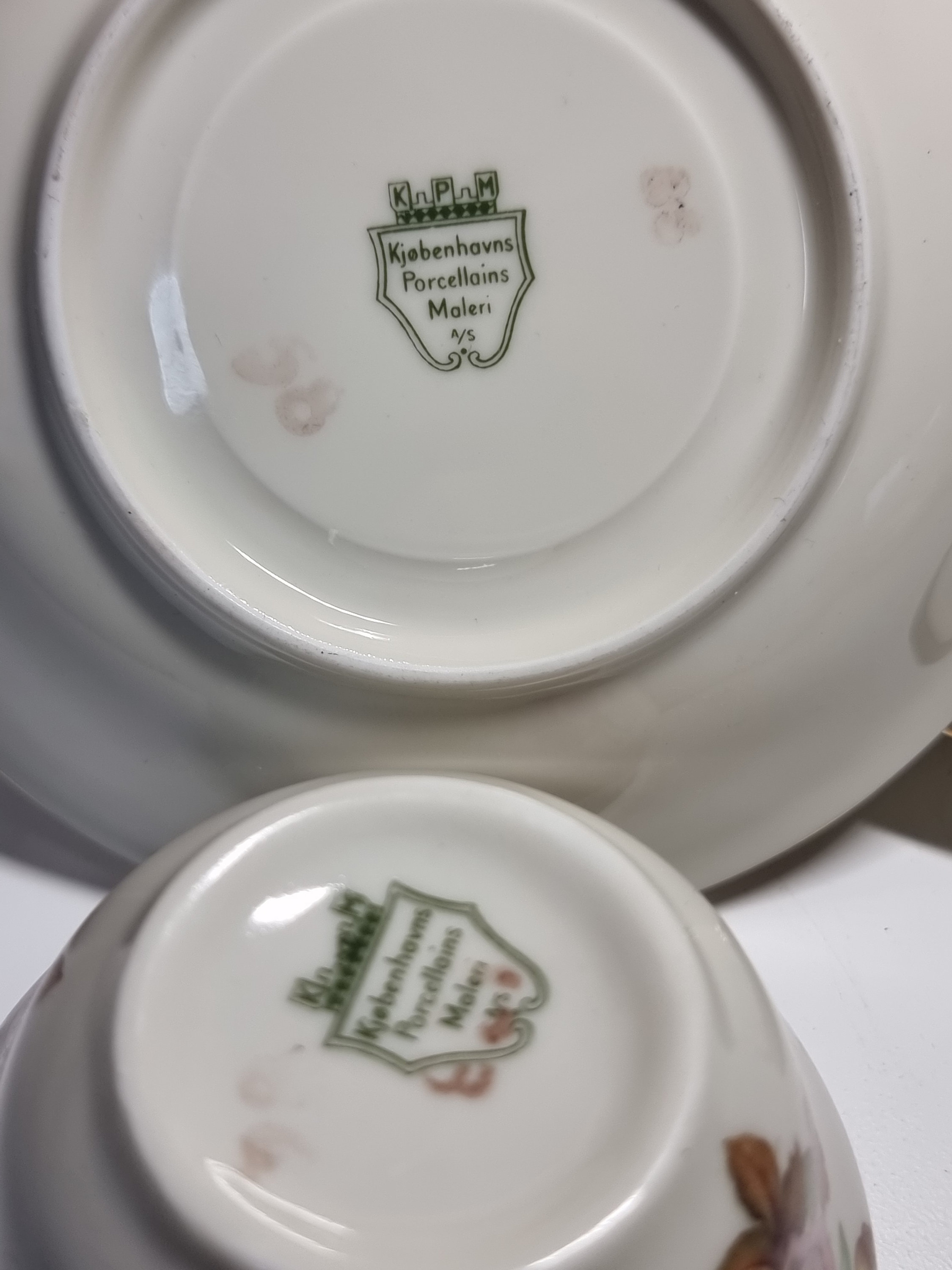 希少Kjobenhavns Porcellains Maleri KPM