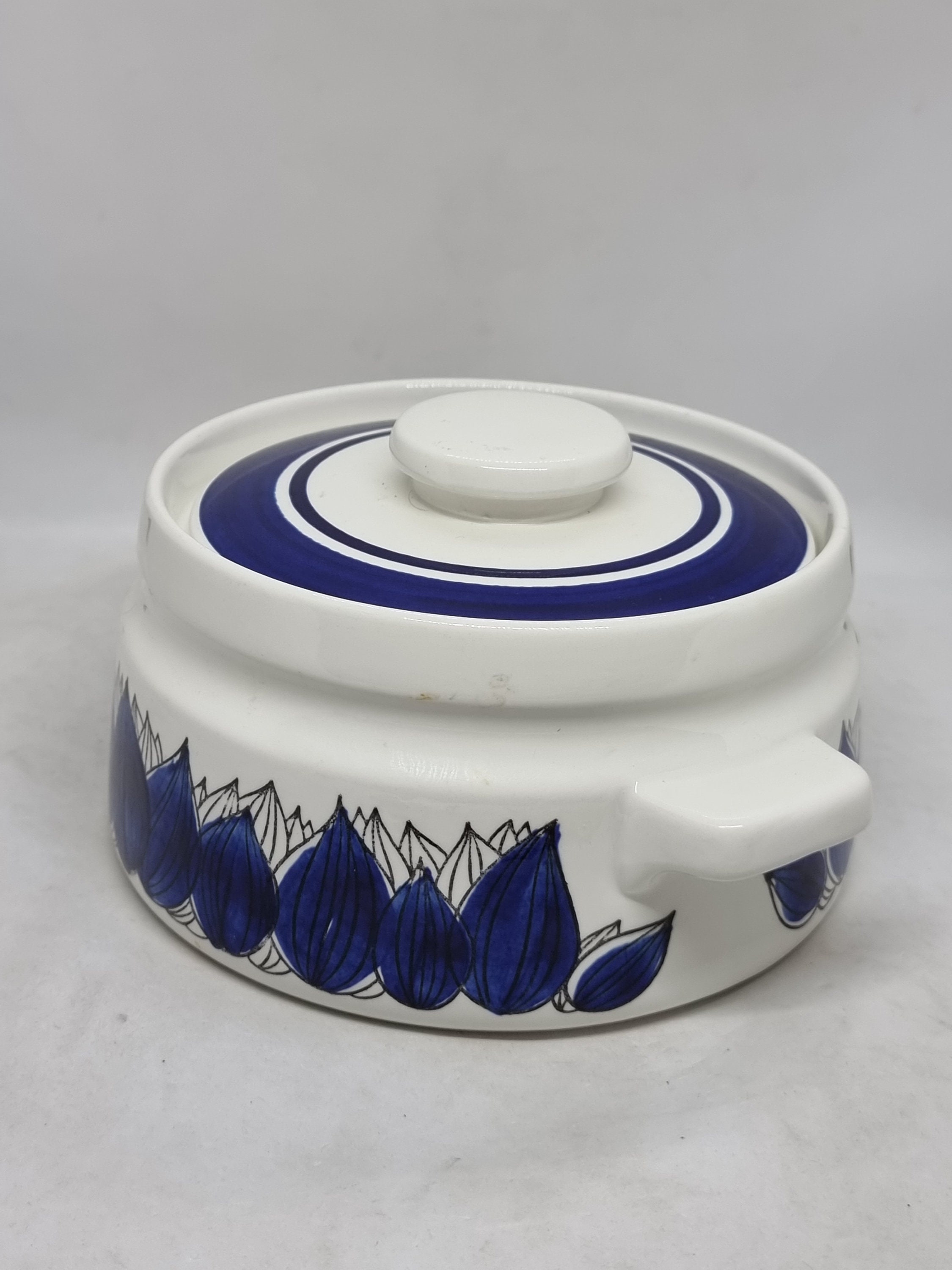 Vintage Rorstrand PONTUS Casserole With Lid | Designed by Olle