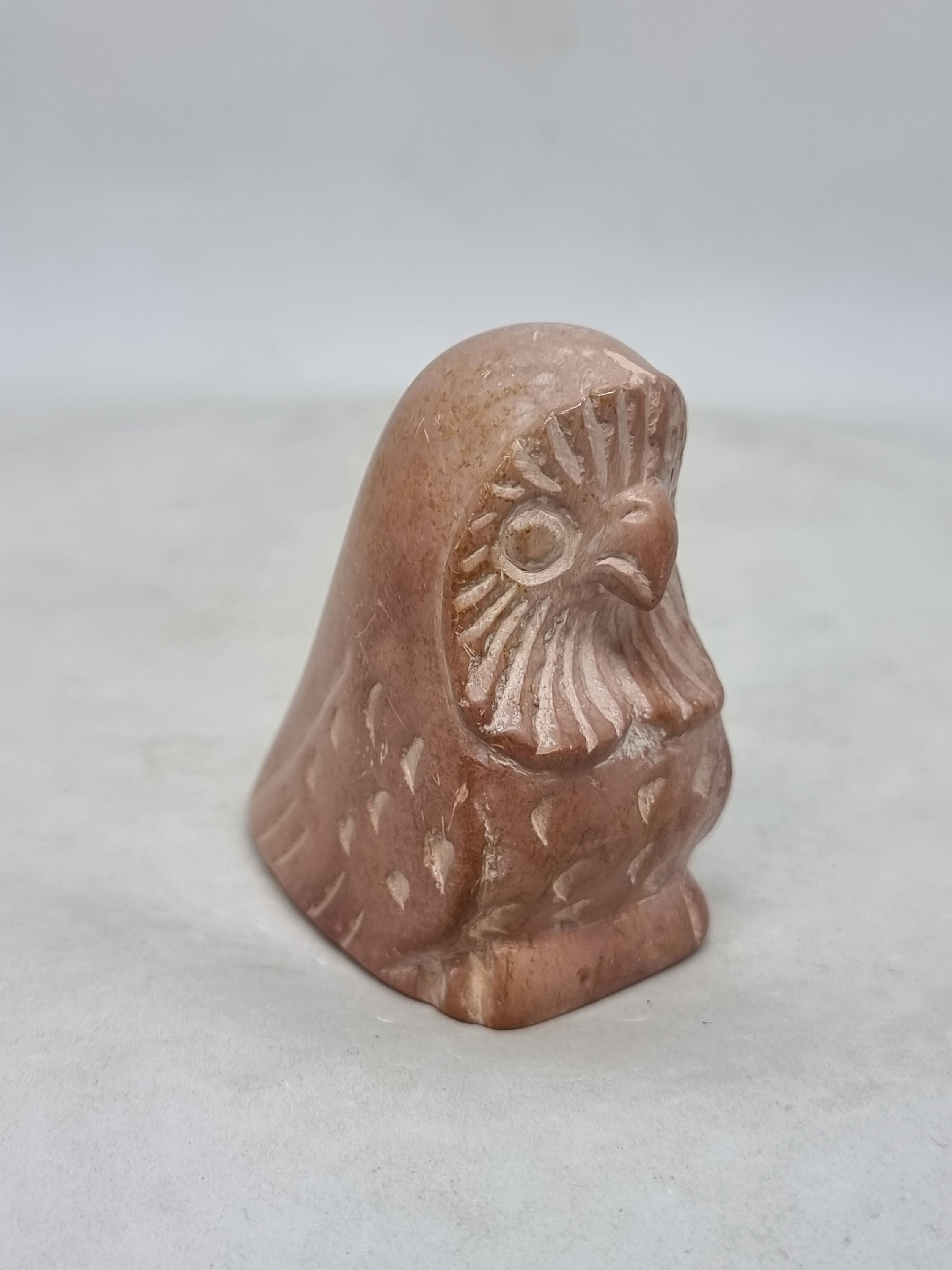 Vintage Hand Carved Owl Sculpture |
