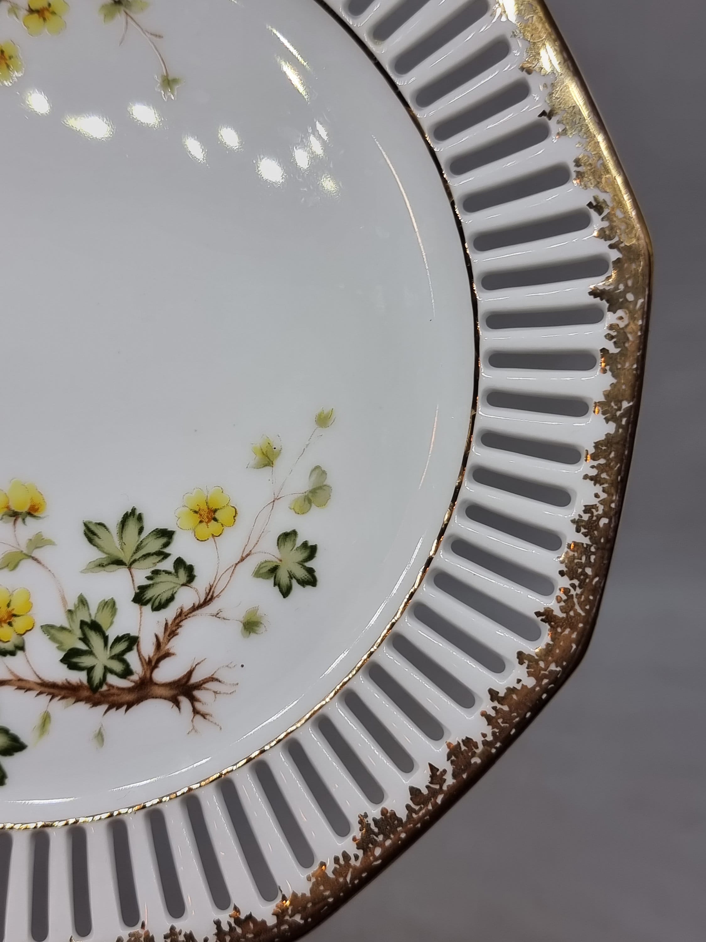 Vintage Svaneholm 1530 Flora Alpina Porcelain Cup and Saucers Nr.5