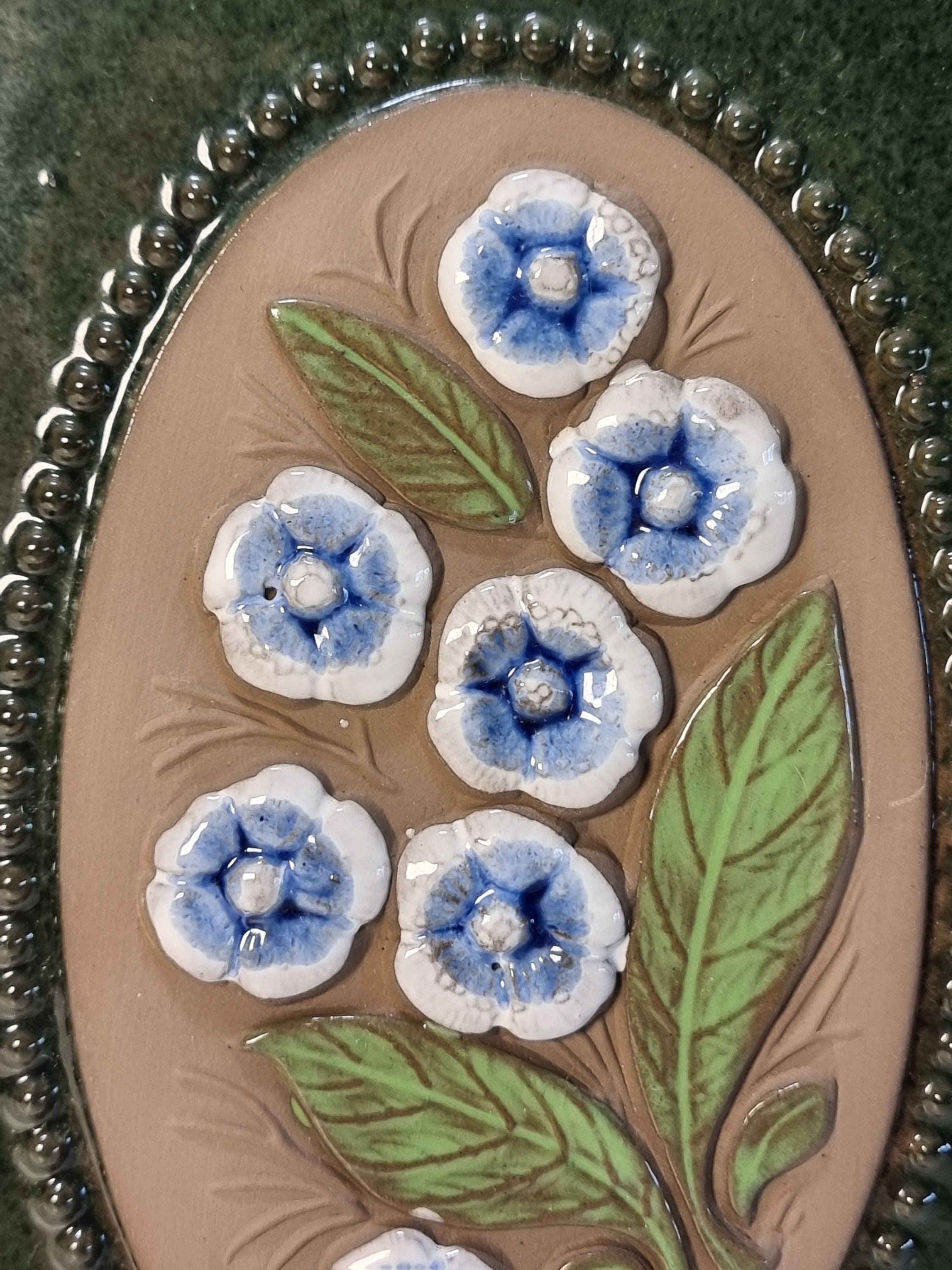 Vintage JIE GANTOFTA Ceramic Wall Plaque No. 749 | Designed by