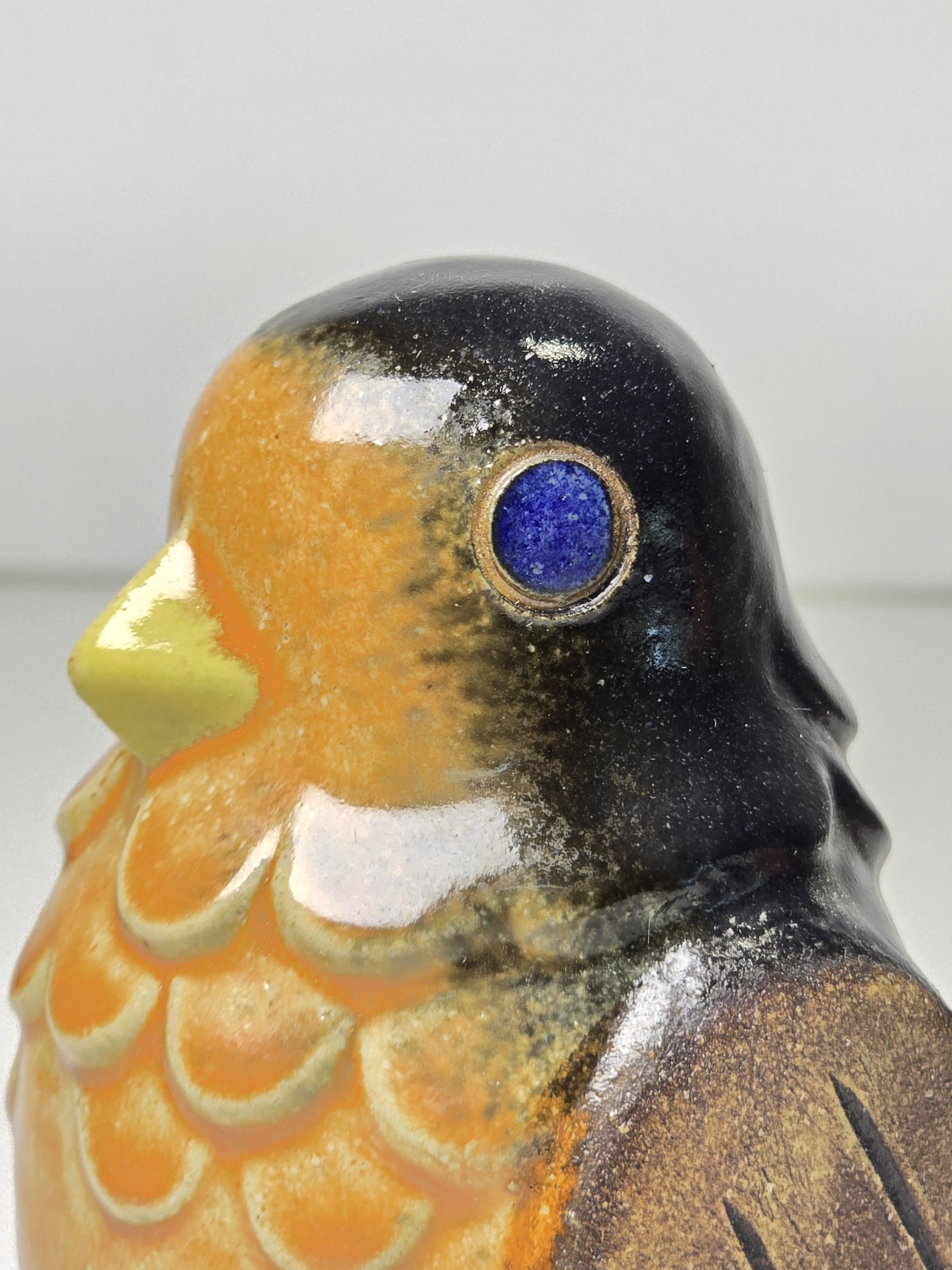 ヴィンテージ セラミック「鳥」の置物 | Willy Fischer によるデザイン