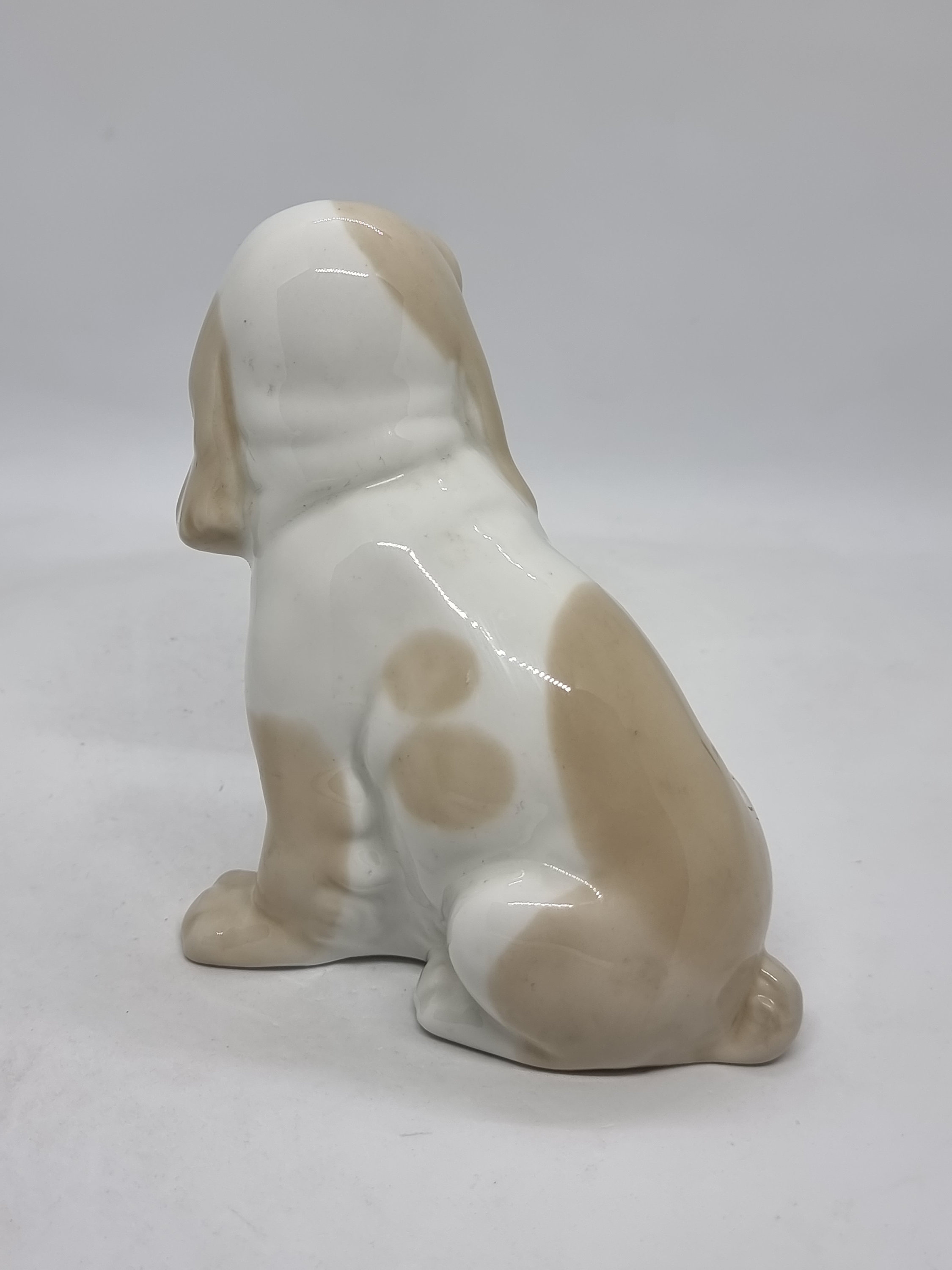 Vintage Porcelain Miquel Requena S.A. Cuart De Poblet Dog Figurine