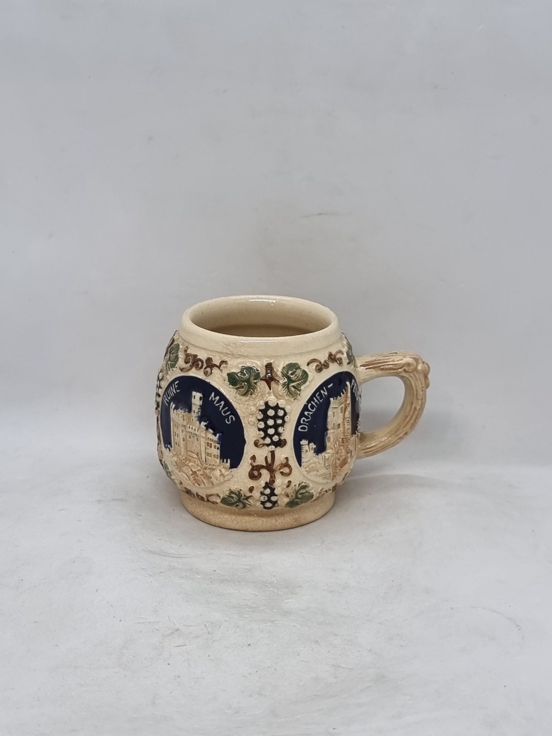 Vintage Stoneware Mug Made in Germany Etsy