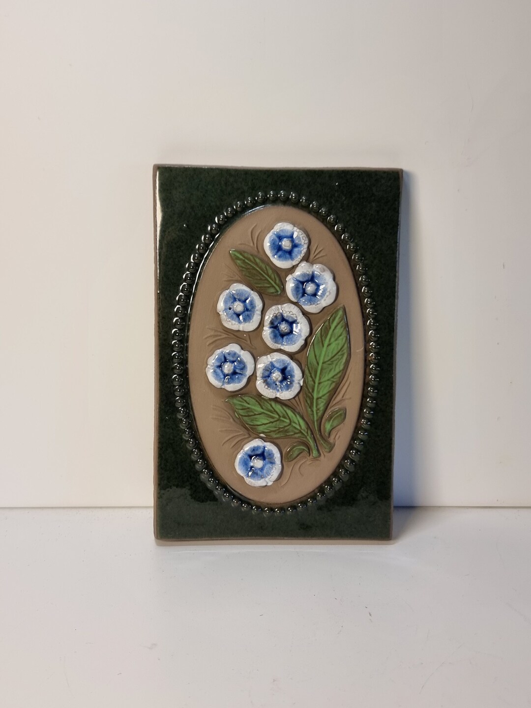 Vintage JIE GANTOFTA Ceramic Wall Plaque No. 749 | Designed by