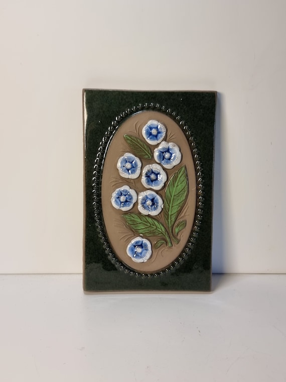 Vintage JIE GANTOFTA Ceramic Wall Plaque No. 749 | Designed by