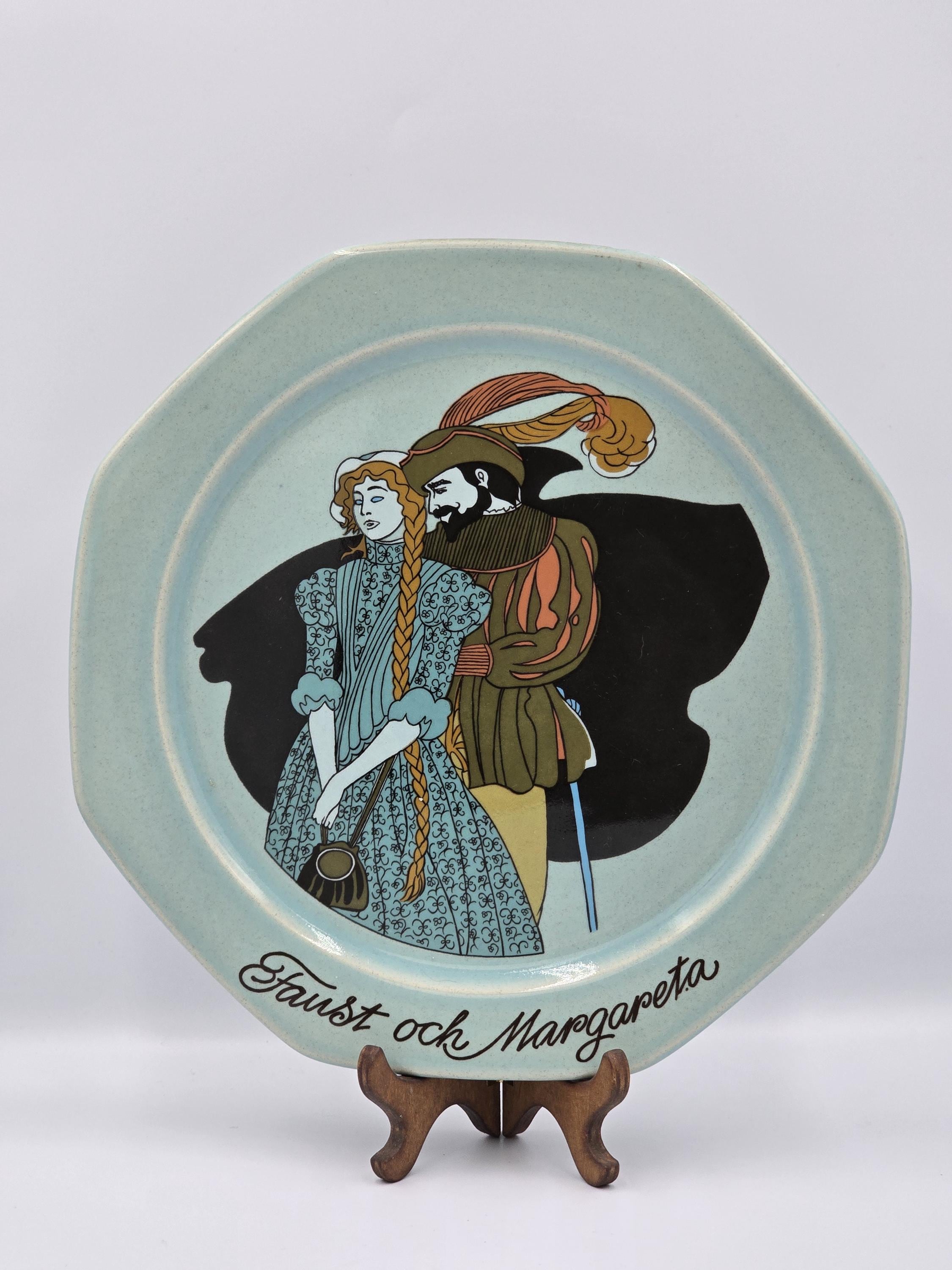 Hoganas Keramik Plates - Etsy
