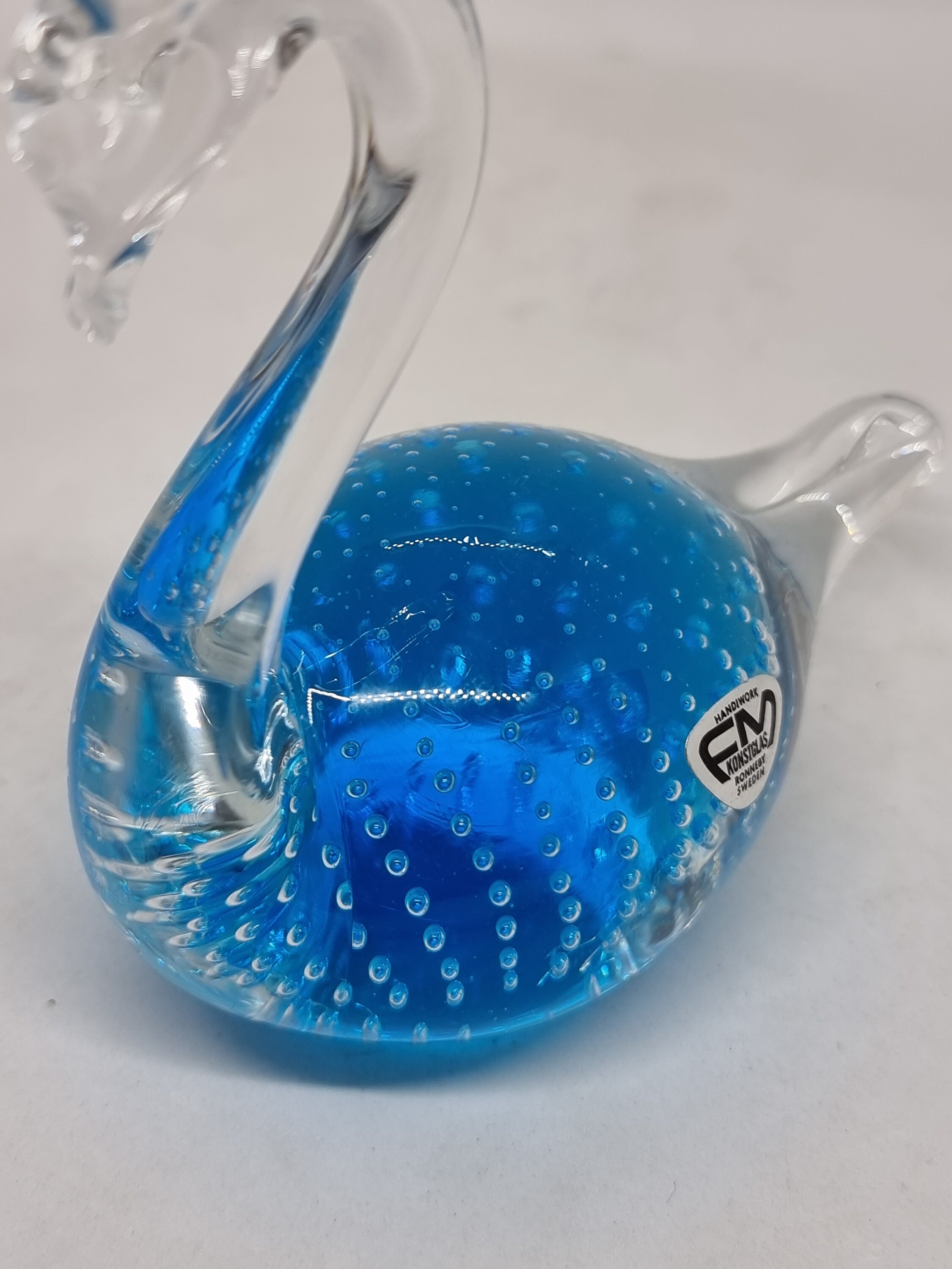 FM KONSTGLAS ガラスの魚オブジェ FM KONSTGLAS ガラスの魚オブジェ