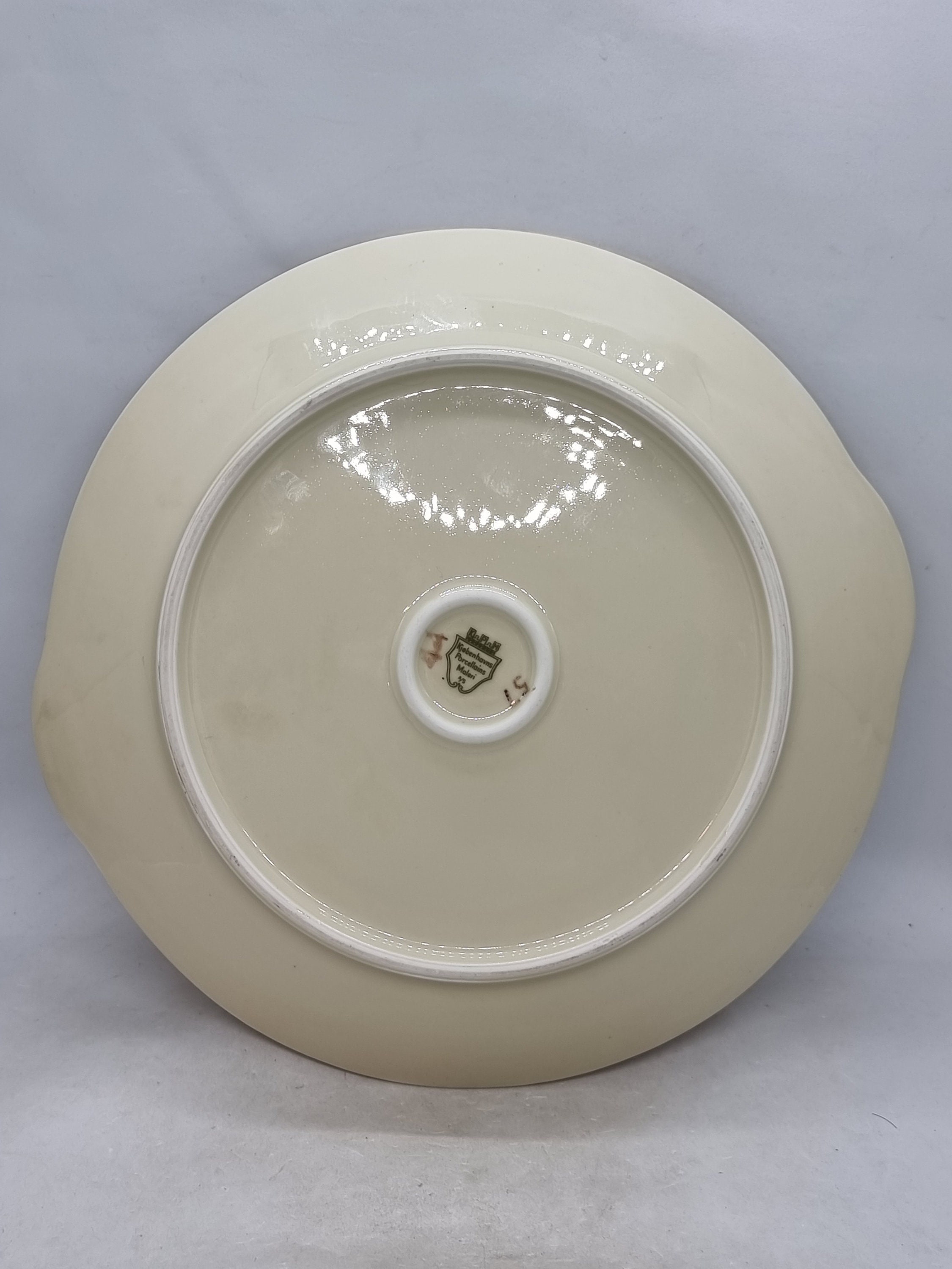 Vintage Kjøbenhavns Porcelains Maleri KPM Denmark Large