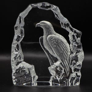 Lead crystal eagle - Etsy 日本