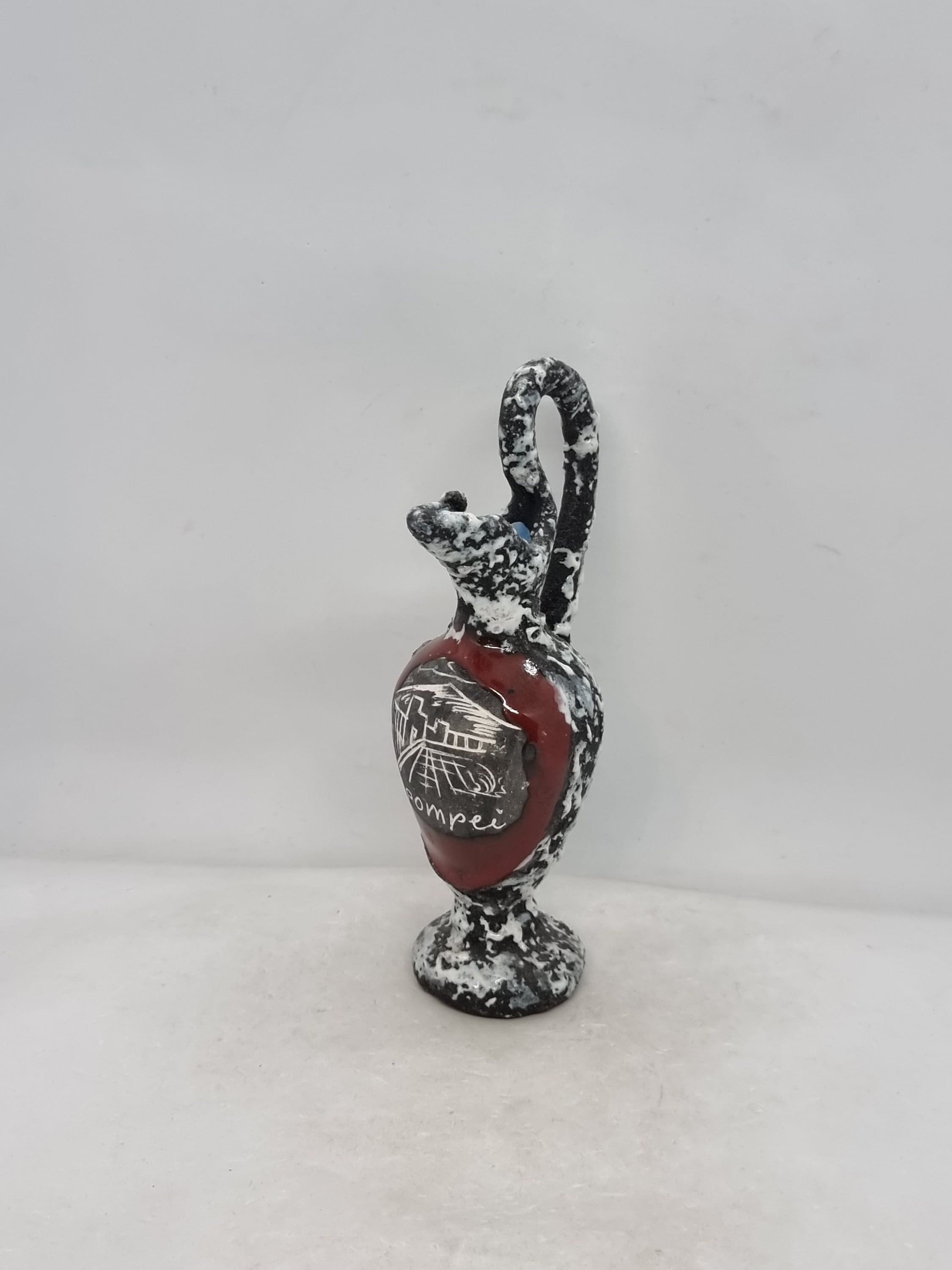 ビンテージイタリア花瓶マーブルトゲスパイクゴシックレアデザイナー