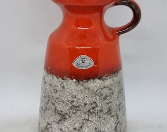 U-KERAMIK 1574/18 Ceramic Vase | West Germany Pottery | Ü Keramik