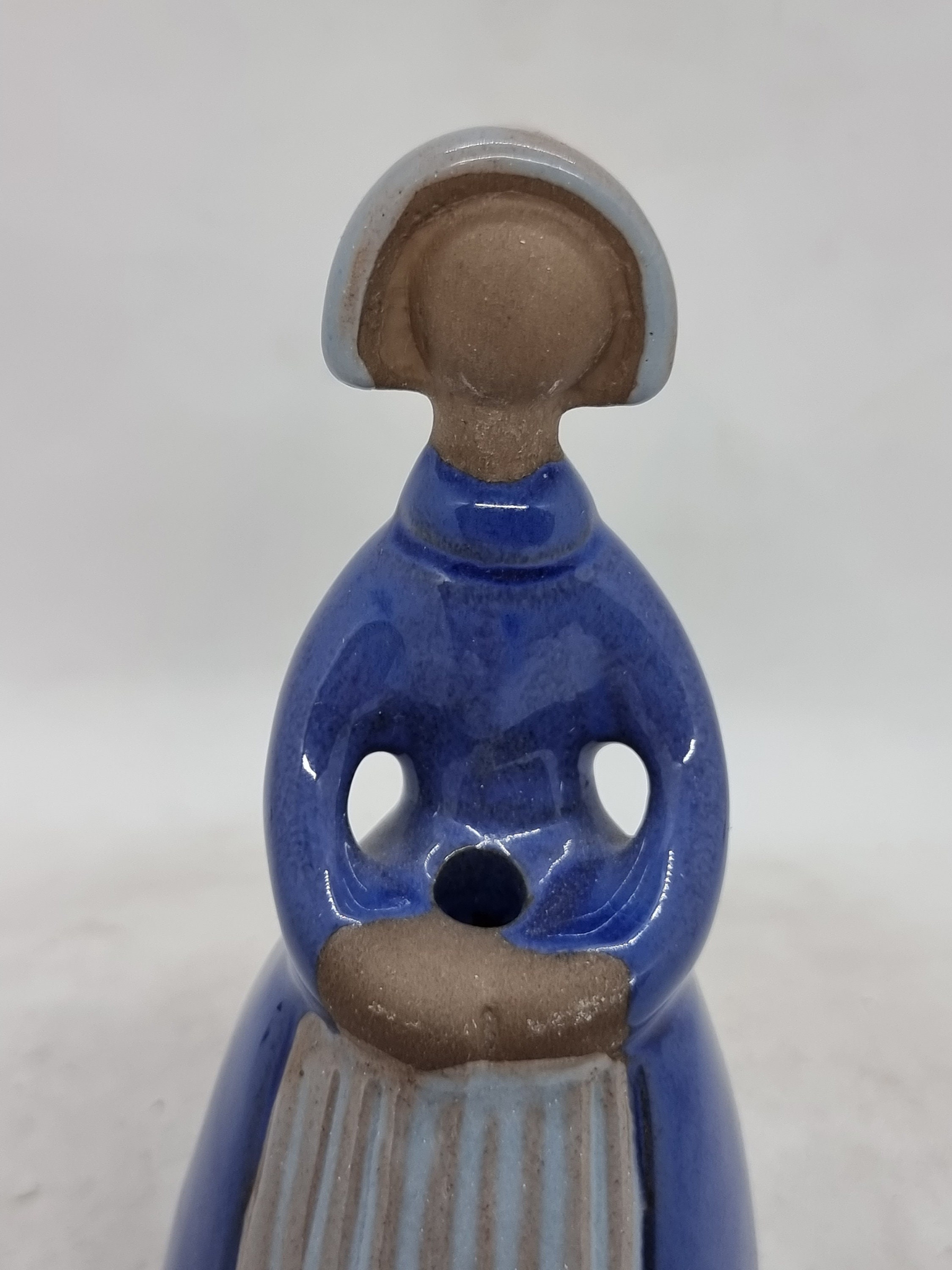 Jie gantofta SWEDEN製　陶器　人形　置物　オブジェ Vintage Jie Gantofta Ceramic Lady Figurine | Made in Sweden | - Etsy