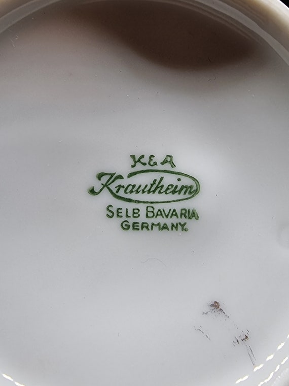 Vintage Krautheim K&A Selb Bavaria Germany Porcelain Teapot | - Etsy