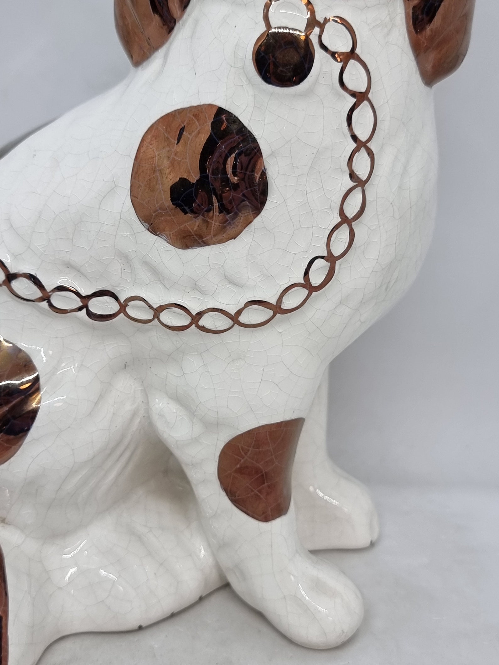 Antique Victorian Staffordshire Dog Figurine Made in England Etsy