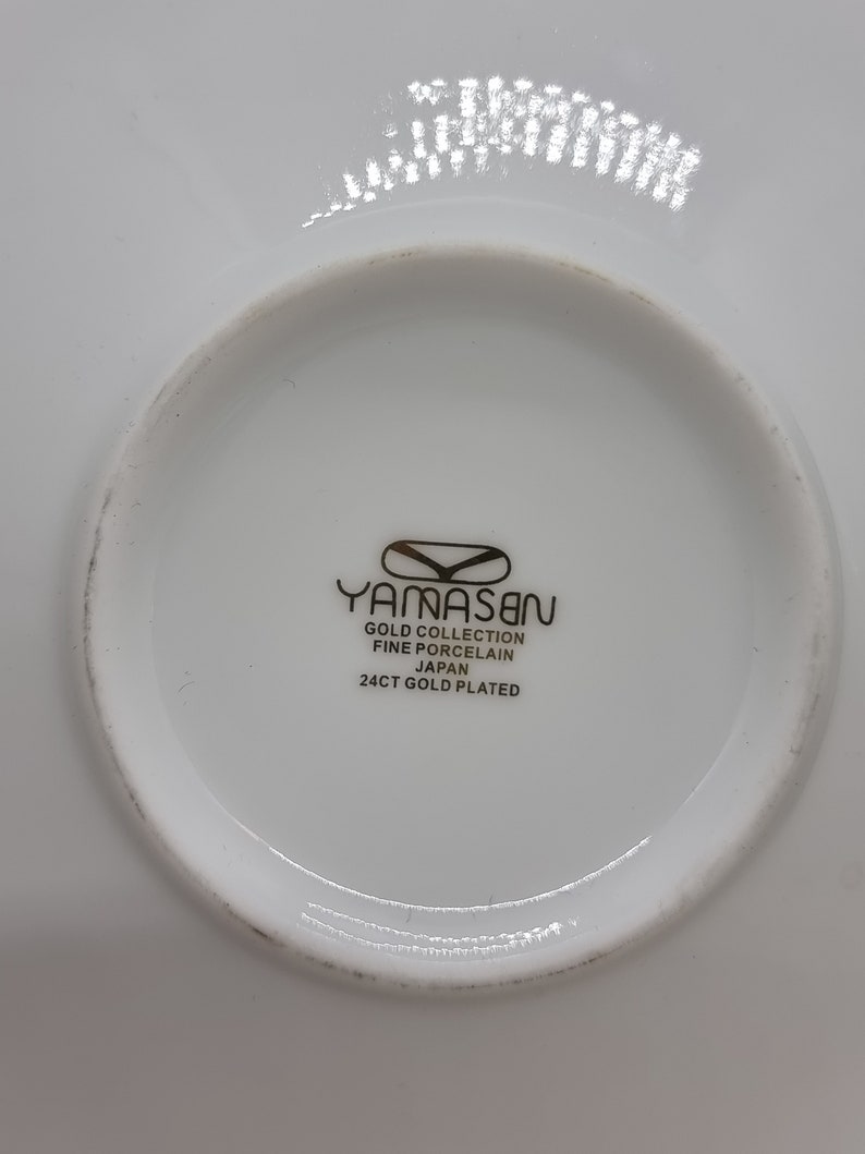 Vintage yamasen Gold Collection Fine Porcelain - Etsy