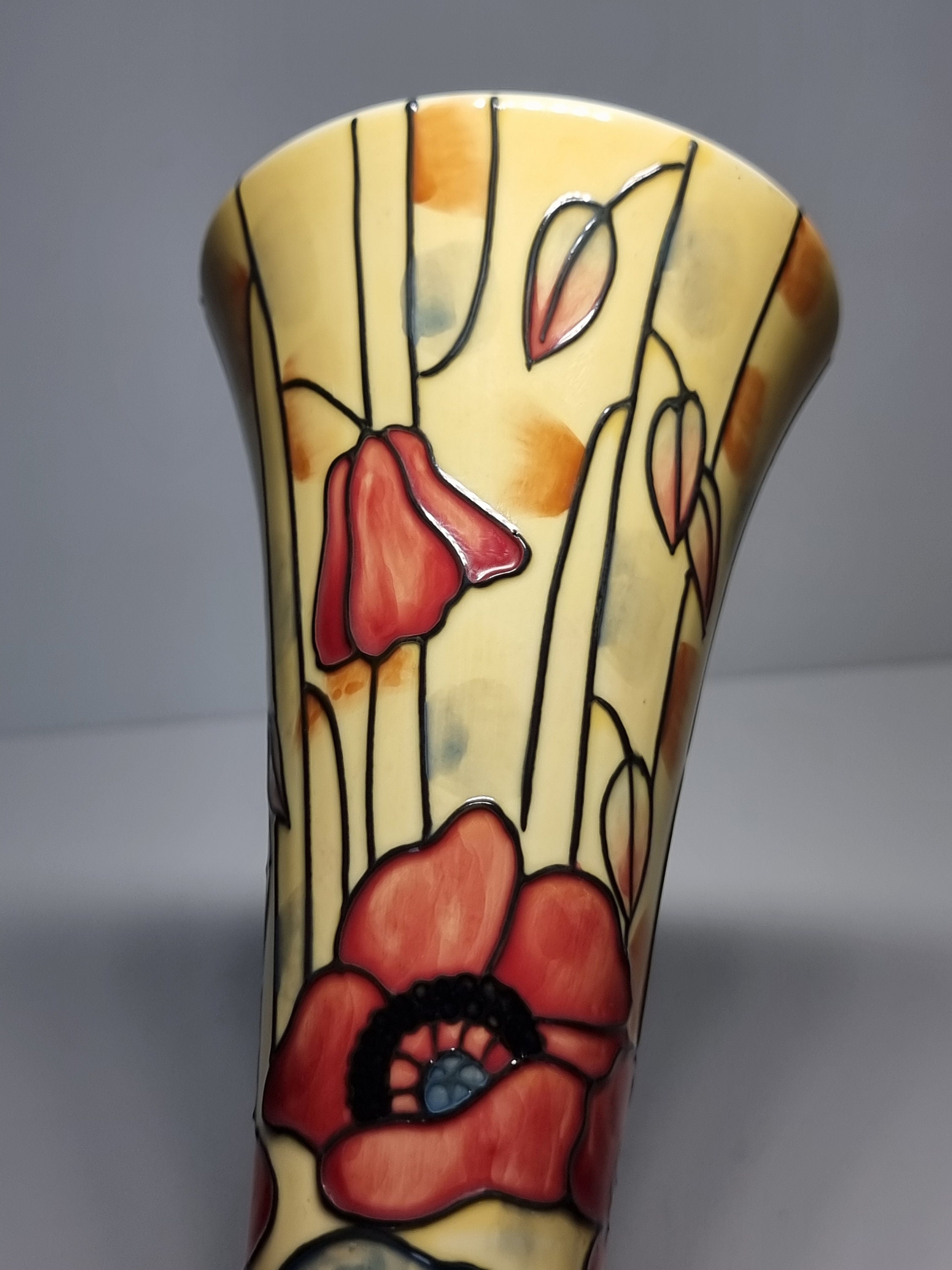 Old Tupton Ware Hand Painted Vase | Made in England | - Etsy Old Tupton Ware Hand Painted Vase | Made in England | - Etsy