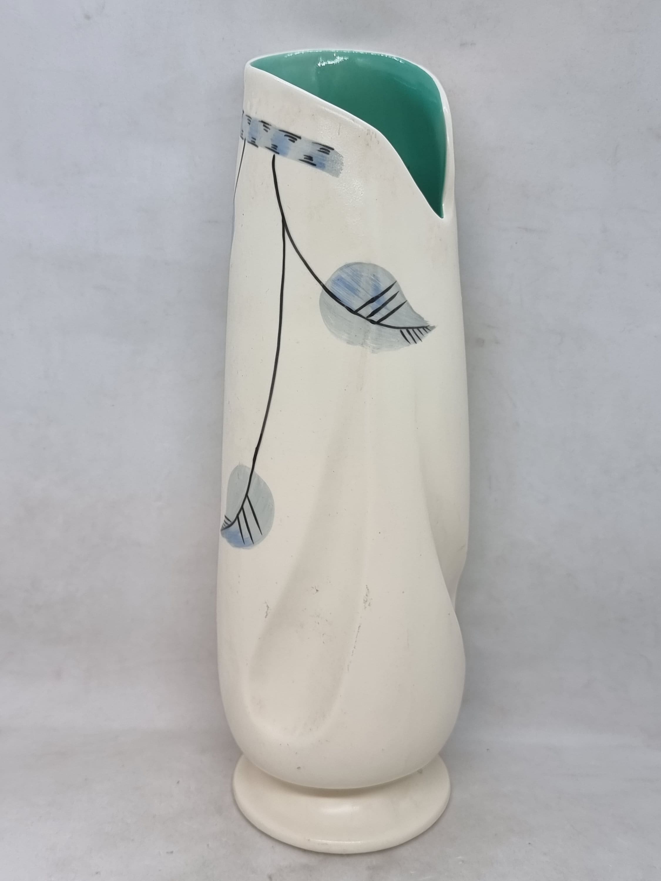 Vintage Burleigh Ware Burgess & Leigh Burslem England Vase | - Etsy