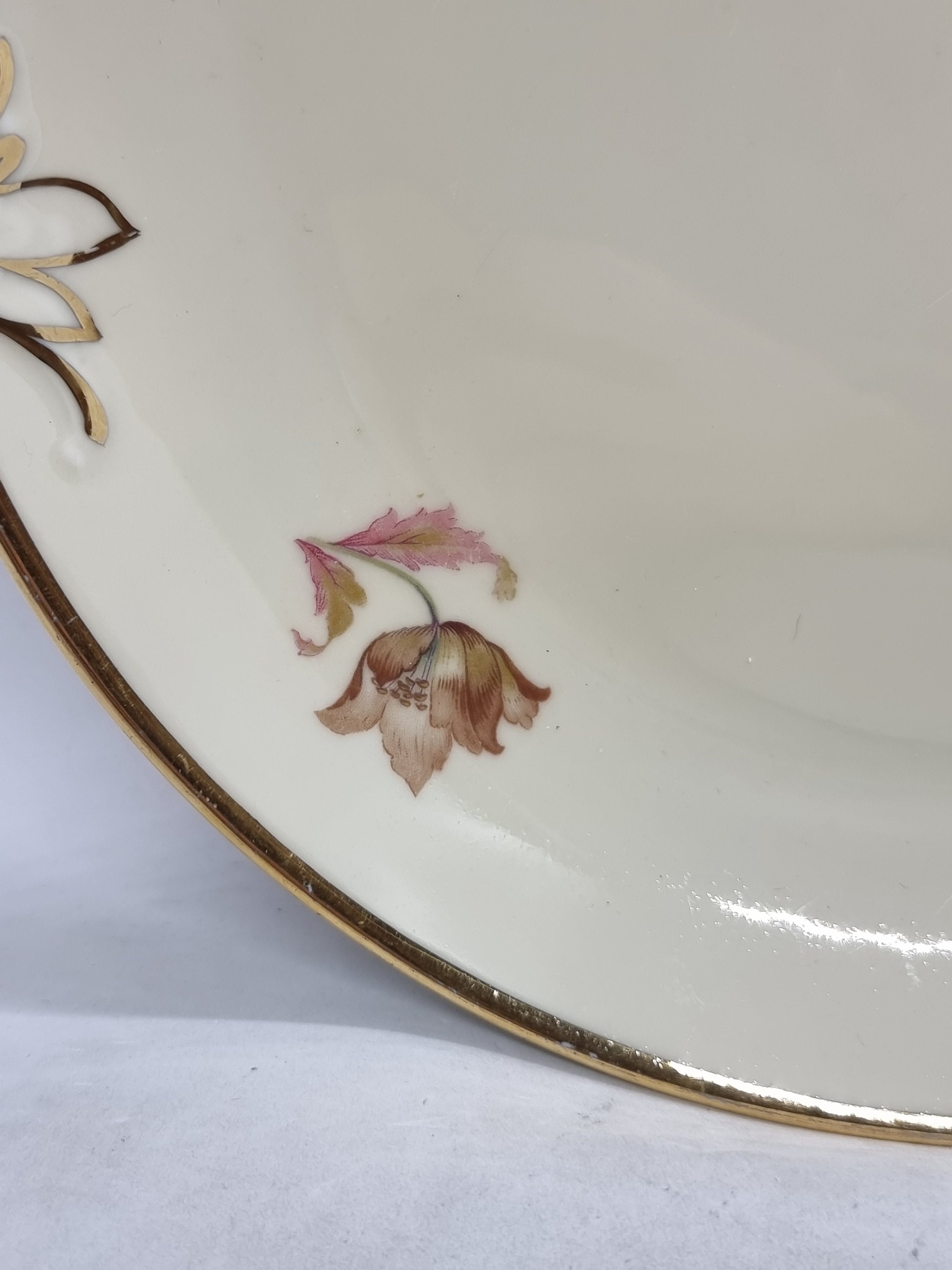 Vintage Kjøbenhavns Porcelains Maleri KPM Denmark Large