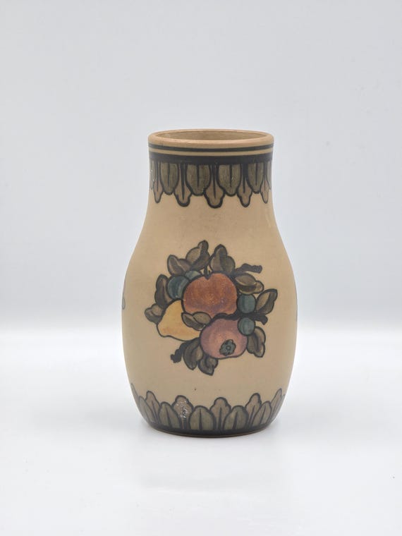 Vintage L. Hjorth Danish Pottery Vase – Bornholm, Denmark - Etsy