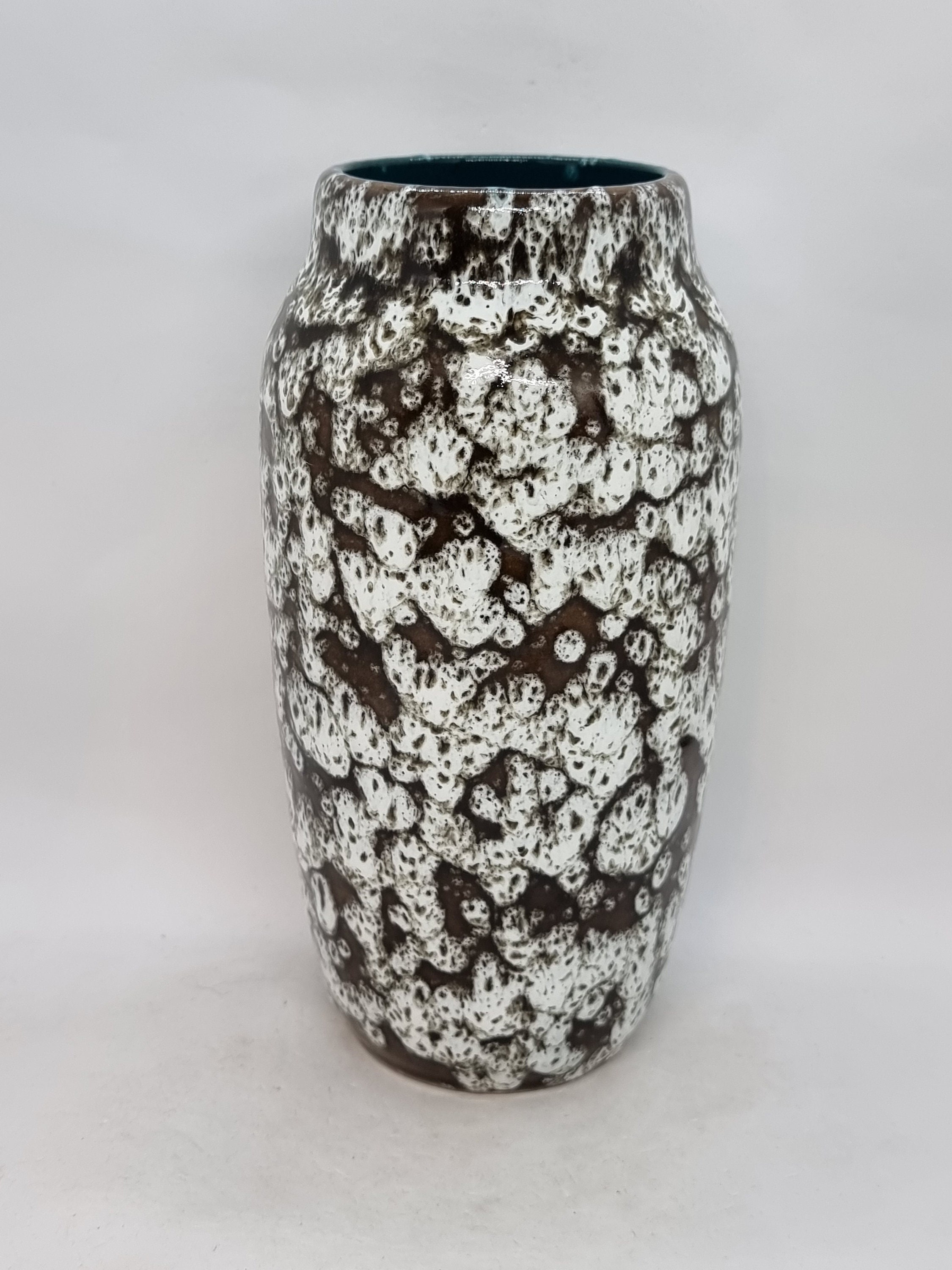 West Germany Fat Lava 花瓶　(242-22) Vintage West German Scheurich 242-22 Vase Fat Lava Vintage W