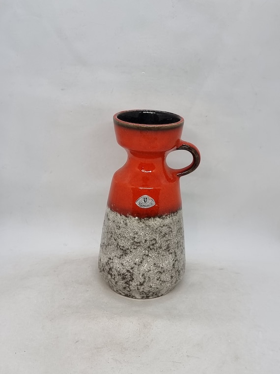 U-KERAMIK 1574/18 Ceramic Vase | West Germany Pottery | Ü Keramik