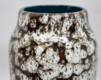 Vintage West Germany Ceramic Fat Lava Vase No. 242/22 | - Etsy