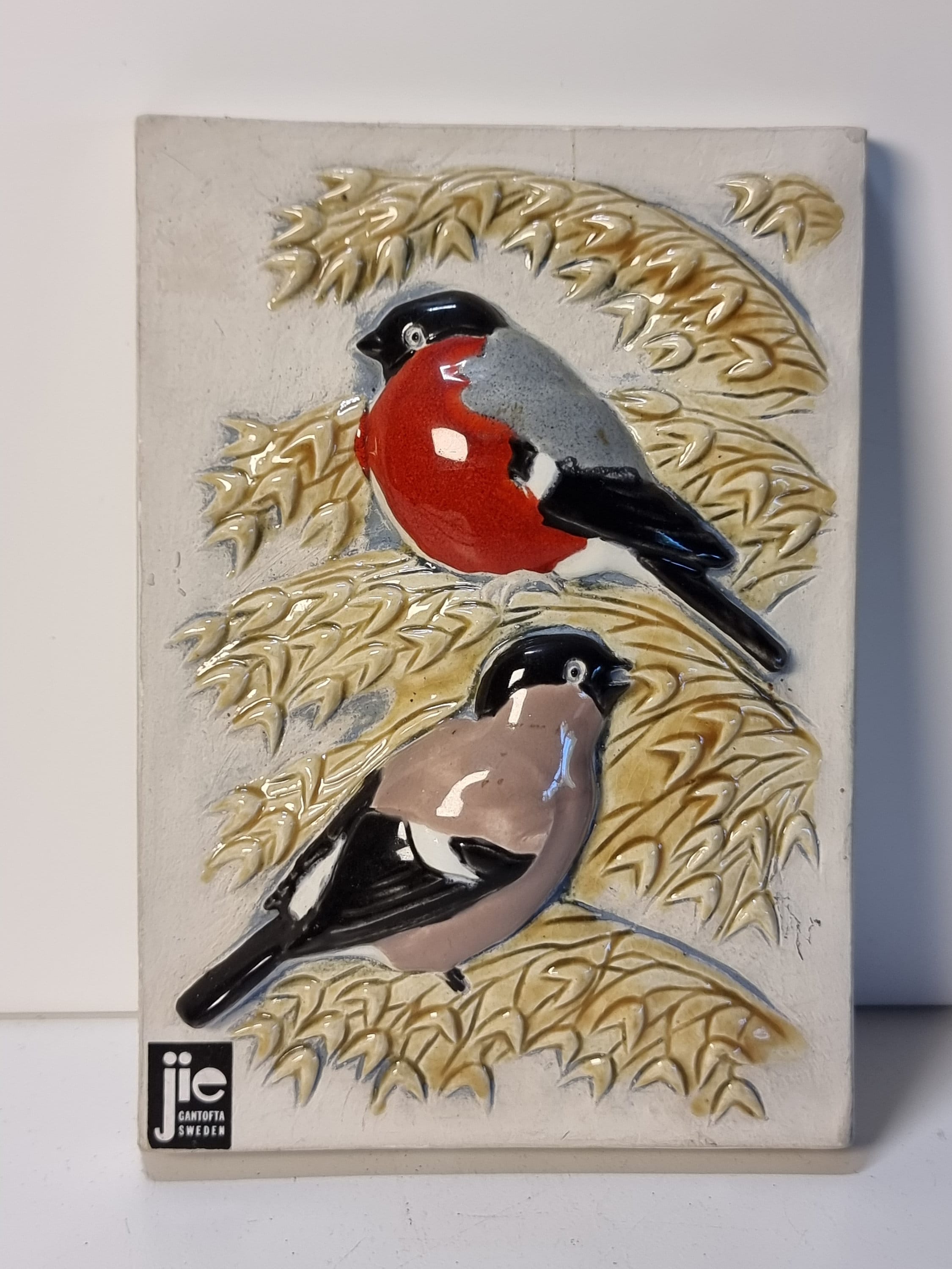 Vintage JIE GANTOFTA Ceramic Wall Plaque No. 293 