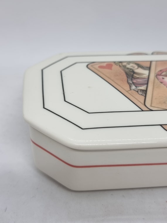 Vintage Villeroy & Boch Porcelain jewelry box Made… Gem