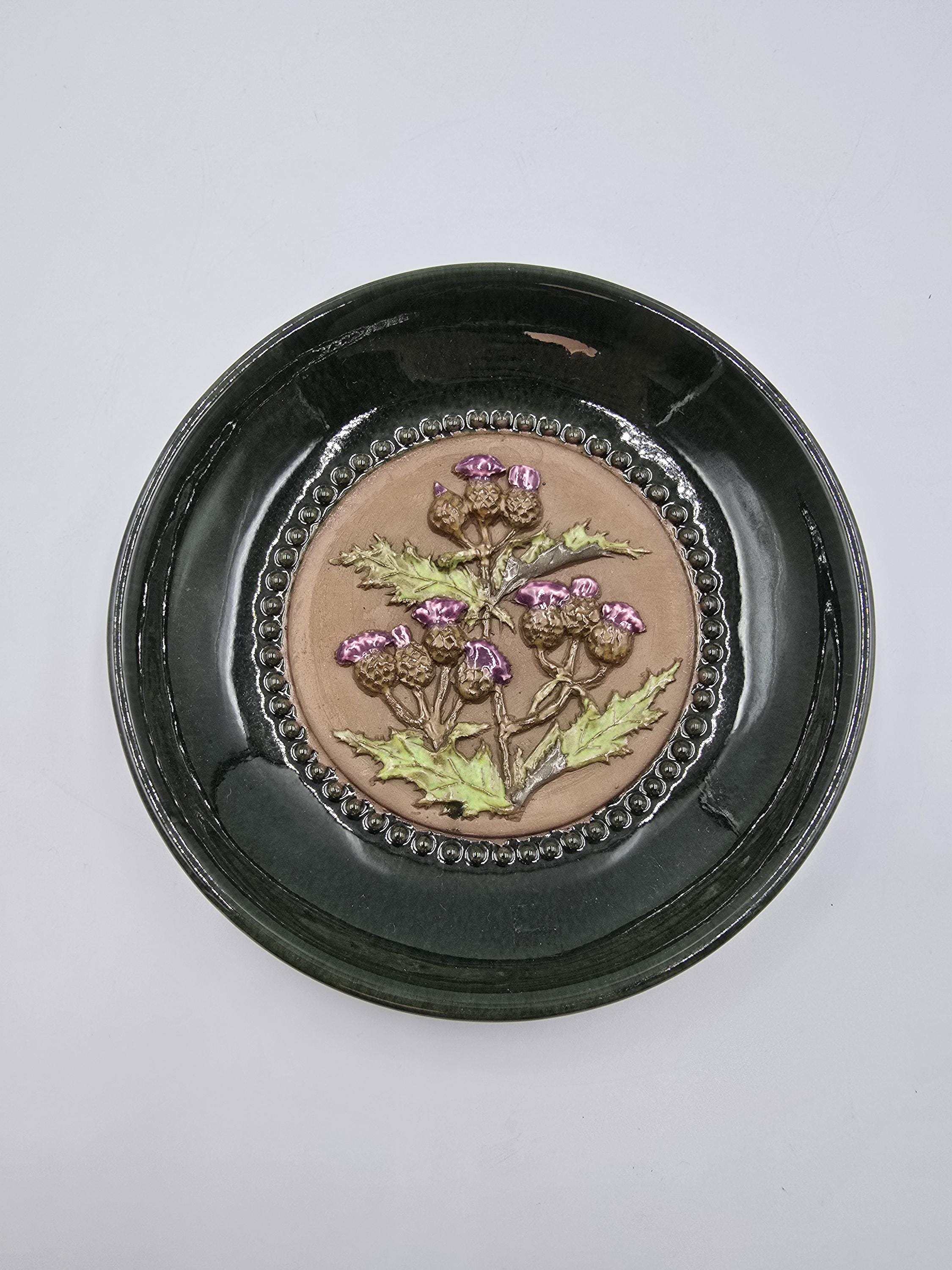 Vintage JIE GANTOFTA Ceramic Wall Plate No. 833/9 | Made in Sweden