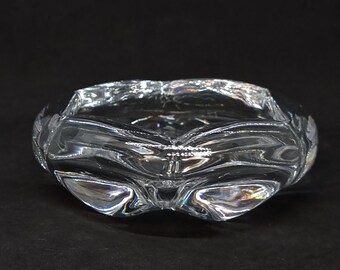 Orrefors クリスタルガラス灰皿 | スウェーデン製、1960 年 | - Etsy 日本