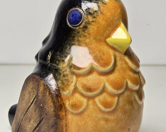 ヴィンテージ セラミック「鳥」の置物 | Willy Fischer によるデザイン