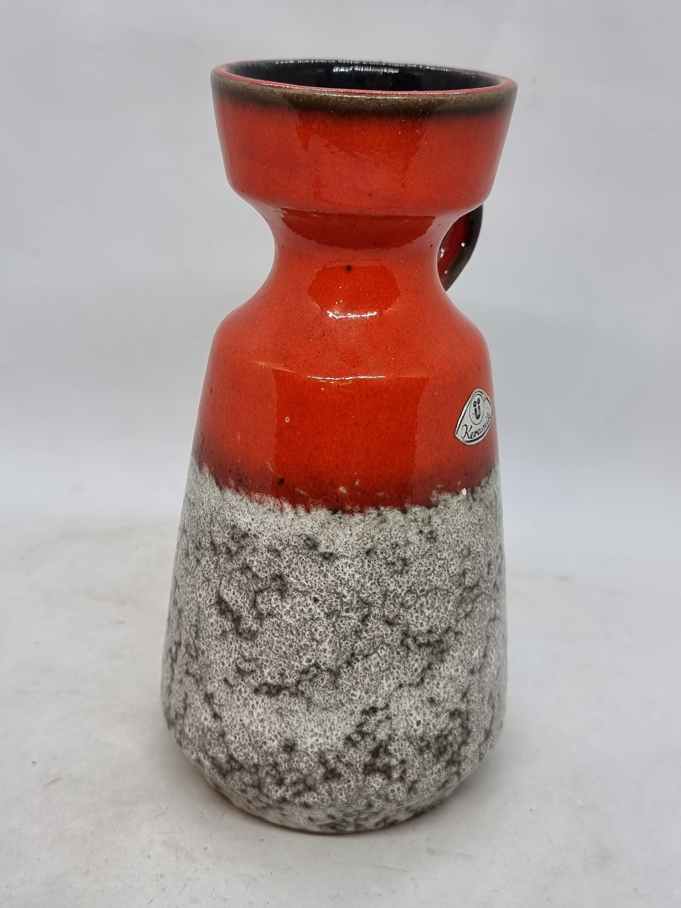 U-KERAMIK 1574/18 Ceramic Vase | West Germany Pottery | Ü Keramik