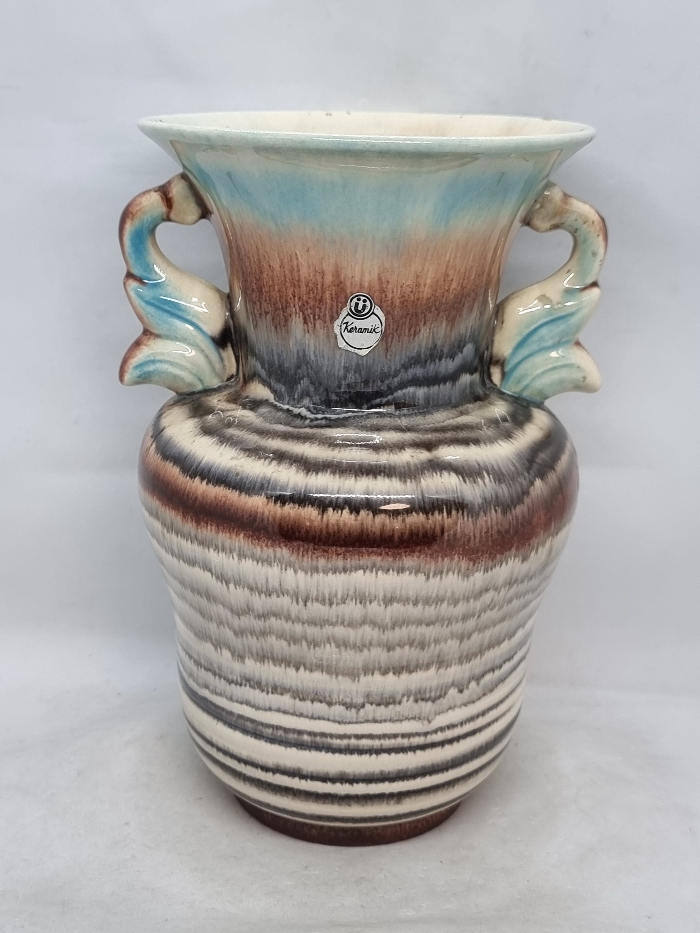 Vintage Uebelacker Keramik Vase No. 364/22 | Made in West Germany