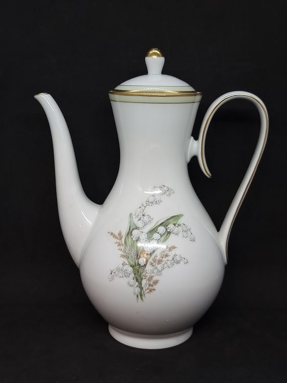 Vintage Krautheim K&A Selb Bavaria Germany Porcelain Teapot | - Etsy