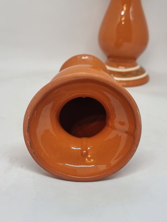 ヴィンテージ Klippan Keramik スウェーデン キャンドル ホルダー