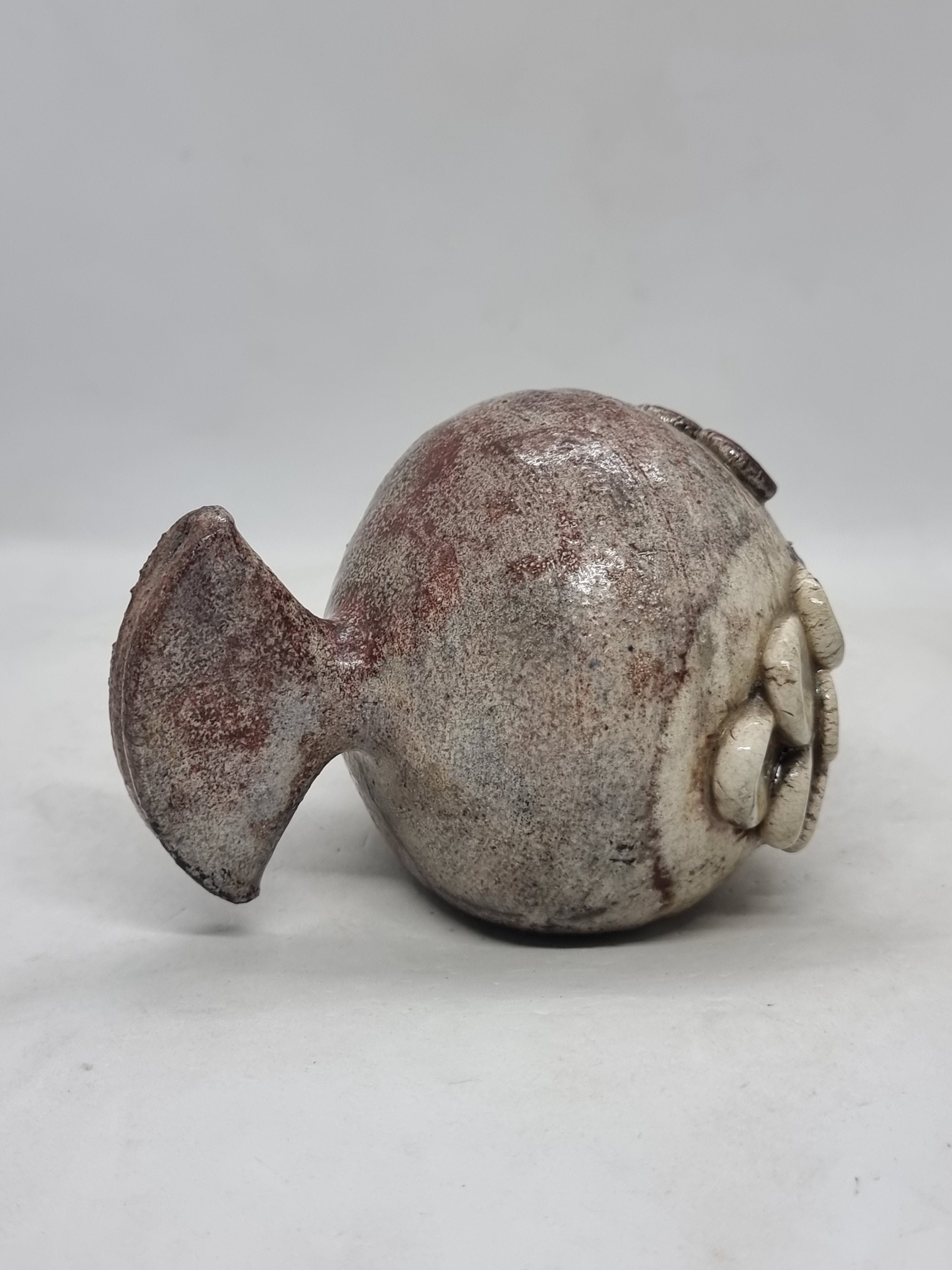 Vintage Scandinavian Ceramic Fish Sculpture | - Etsy