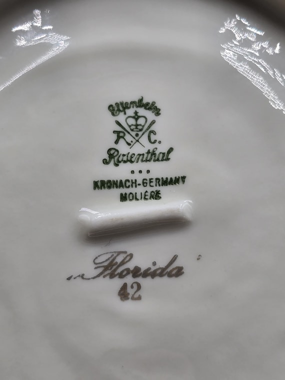 Vintage Rosenthal Kronach Moliere Porcelain Bowl | Made in Germany