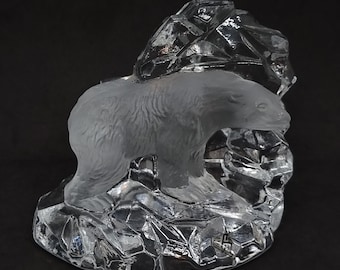 1990年代のスウェーデン製ヴィンテージガラスアートSEA Glasbruk