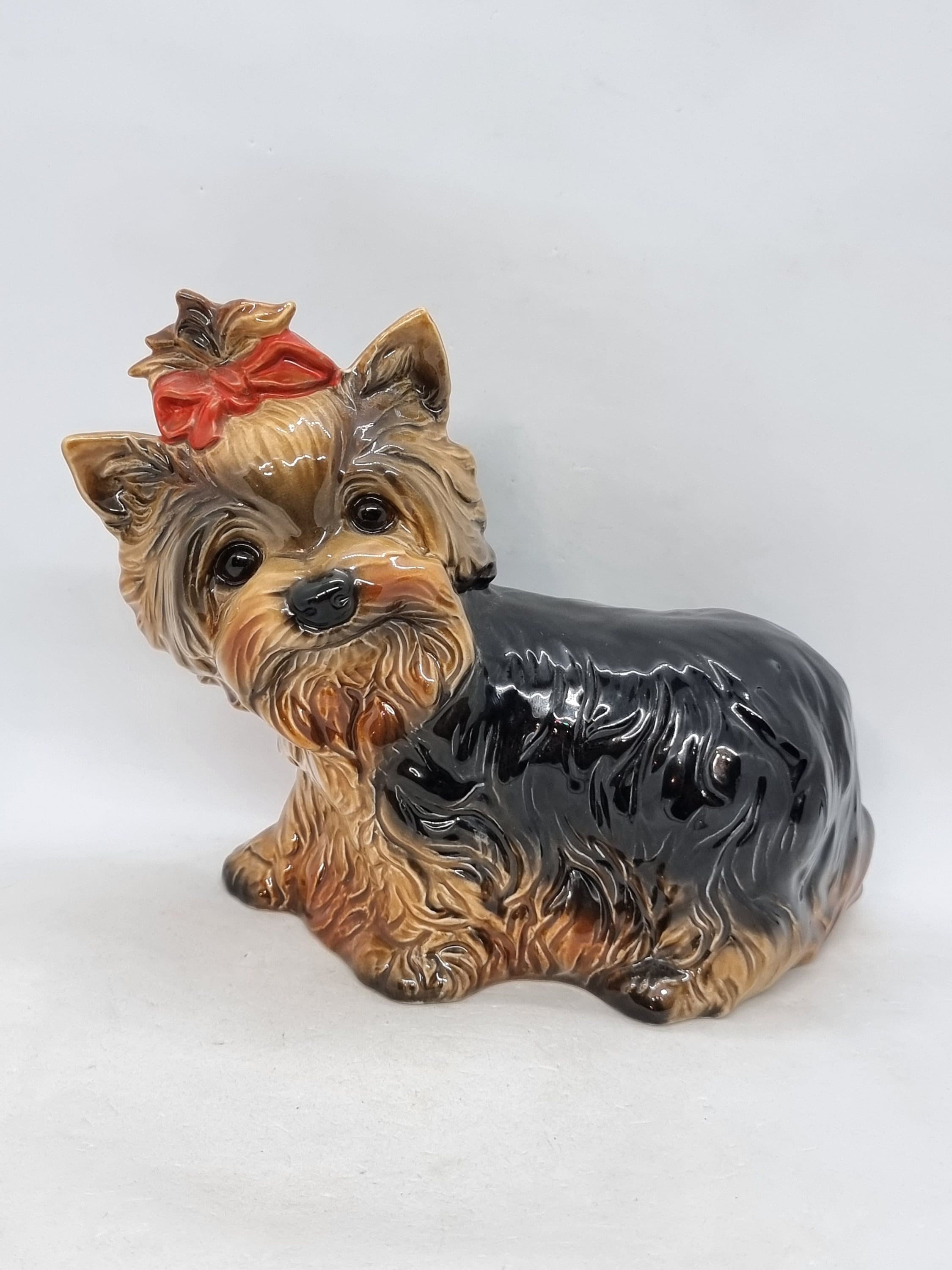 ゲーベル Goebel 犬２点 超レア 1950年代マーク ヴィンテージ Goebel社置物”セントバーナード”【西ドイツ、ゲーベル、陶磁器